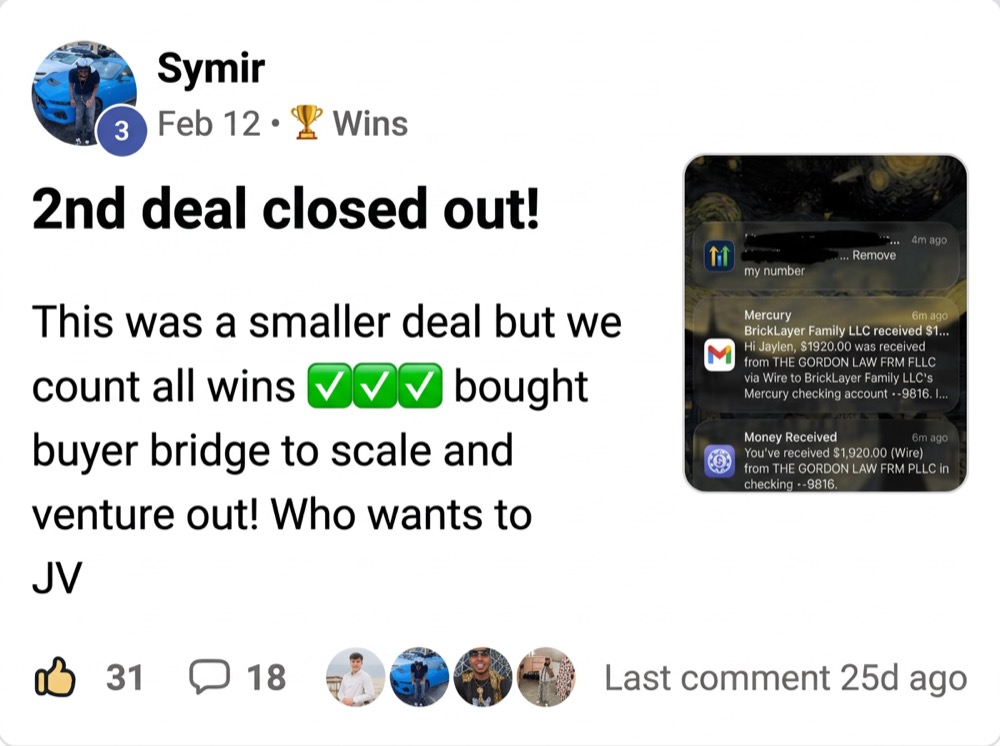 Symir: 2nd deal closed out